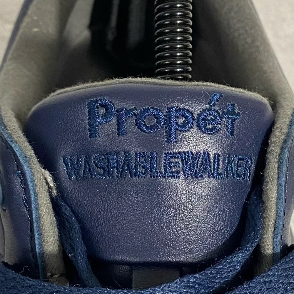 Propet Washable Walker Navy Blue Leather Sneakers Women’s Size 10 M(B)